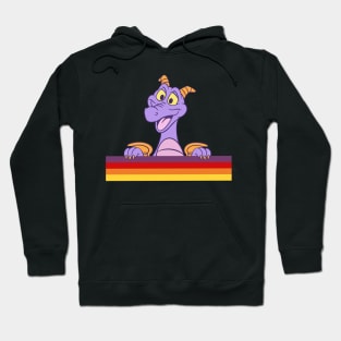 Happy little purple dragon of imagination Hoodie